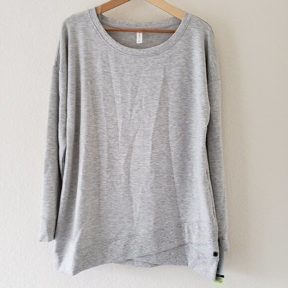 NWT - Ideology Women's Long-Sleeve Tulip-Hem Size L - Picture 1 of 5